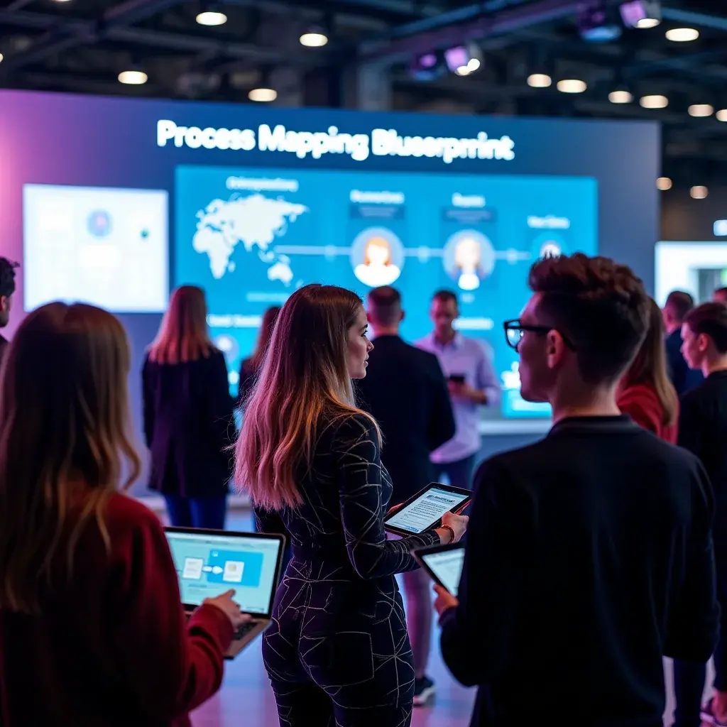 Professional team collaboration